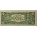 UNITED STATES OF AMERICA 1957 . ONE 1 DOLLAR BANKNOTE . SERIES A